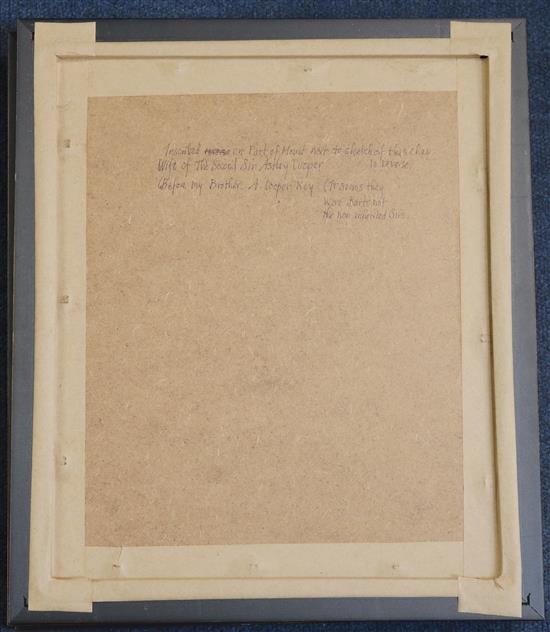 Sir David Wilkie (1785-1841) Studies of the Cooper Keys Family who were great friends of the artist 7.5 x 3.5in. approx.